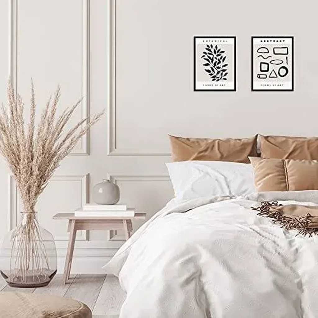 ALAYRA Sincerely, Not Minimalist One Line Art Print Set Abstract Shapes and Botanical Posters 11"x14" UNFRAMED Artwork for Living Room Bedroom Kitchen Dining Room or Bathroom Wall Decor (OPTION 5) 01 - Image 4
