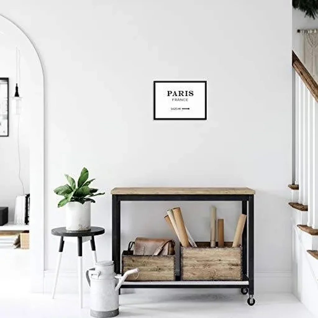 ALAYRA Sincerely, Not Paris City Miles Wall Art Print Travel Poster Sign 11x14 UNFRAMED Minimalist Trendy Fashion Glam Artwork for Bedroom Living Room or Home Office (11"x14" PARIS) 01 - Image 6