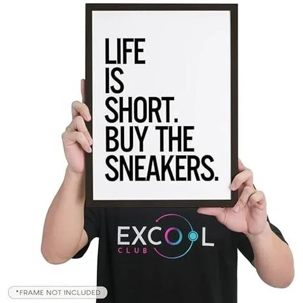 ALAYRA Sneaker Poster - 12x16 Shoe Decor, Shoe Posters for Wall, Sneakerhead Room Decor, Mens Sneaker Wall Art Prints (Unframed) 01 - Image 2