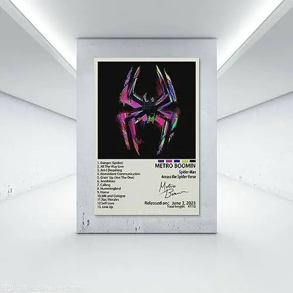 ALAYRA Spider-M Poster Canvas Wall Art Print Home Decor Motivational ArtworkHome, Office, Gym Wall Decor 12x18inch(30x45cm) Unframe-Spider-M 01 - Image 6