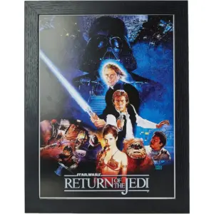 ALAYRA Star Wars Return of The Jedi (One Sheet) Memorabilia, Multi-Colour, 3.80 x 44.00 x 35.40 CM. 01