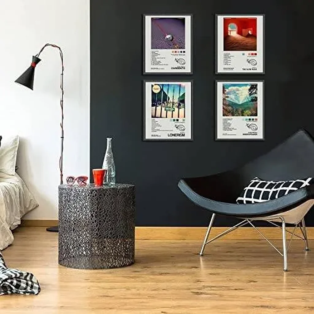 ALAYRA Tame Impala Posters Music Album Cover Posters Print Set of 4 Room Aesthetic Canvas Wall Art for Girl and Boy Teens Dorm Decor 8x10 inch Unframed 01 - Image 3