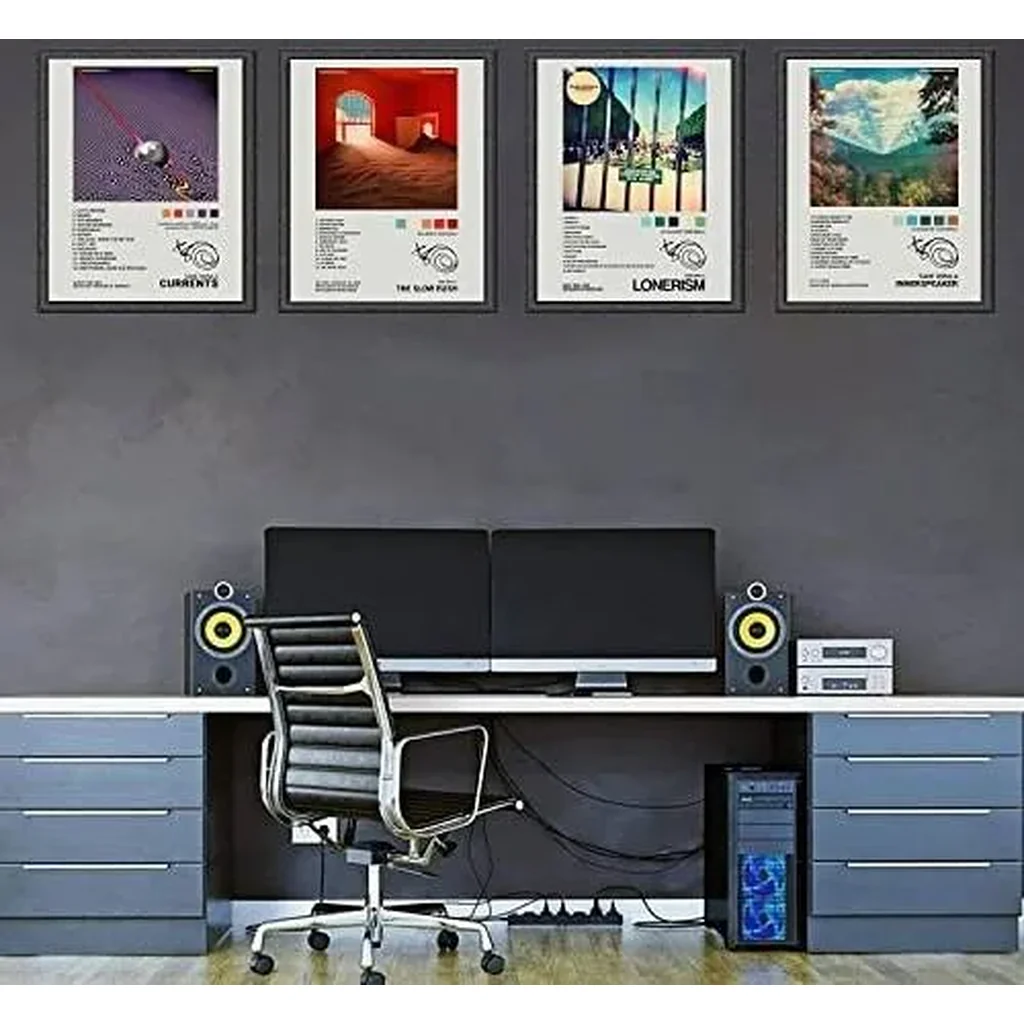 ALAYRA Tame Impala Posters Music Album Cover Posters Print Set of 4 Room Aesthetic Canvas Wall Art for Girl and Boy Teens Dorm Decor 8x10 inch Unframed 01 - Image 6