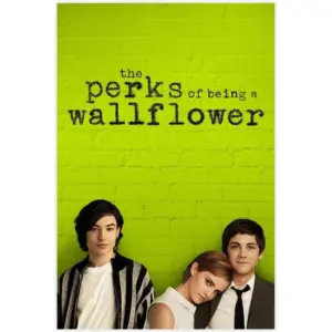 ALAYRA The Perks of Being A WallFlower Classic Love Movie Poster 1 Canvas Poster Wall Art Decor Print Picture Paintings for Living Room Bedroom Decoration Unframe12x18inch(30x45cm) 01