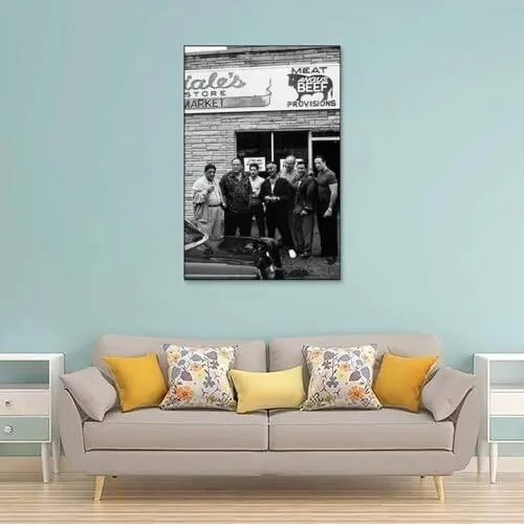 ALAYRA The Sopranos Poster Gangster Tv Series Posters Canvas Art Poster And Wall Art Picture Print Modern Family Bedroom Decor Posters 12x18inch(30x45cm), Unframe-style-6 01 - Image 2