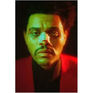 ALAYRA The Weeknd Poster After Hours Music Album Cover Posters Prints Bedroom Decor Silk Canvas for Wall Art Print Gift Home Decor Unframe Poster 24x36inch 60x91.5cm 01