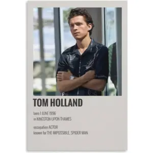 ALAYRA Tom Holland Posters & Prints on Canvas Wall Art Poster for Room Decor Unframe 12x18inch(30x45cm) 01