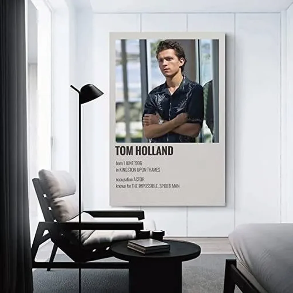ALAYRA Tom Holland Posters & Prints on Canvas Wall Art Poster for Room Decor Unframe 12x18inch(30x45cm) 01 - Image 4