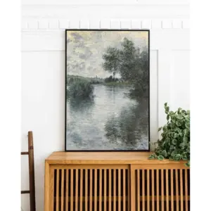 ALAYRA Unframed Canvas Wall Art Prints, 16x24 Inch, Vintage Monet Posters & Prints for Wall Decor, Large Hanging Wall Art for Bedroom, Living Room, Bathroom, Kithchen 02