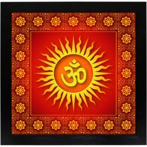 ALAYRA UV Digital Re-Print Framed Wall Painting (Multicolour, 12x12 inch) 01