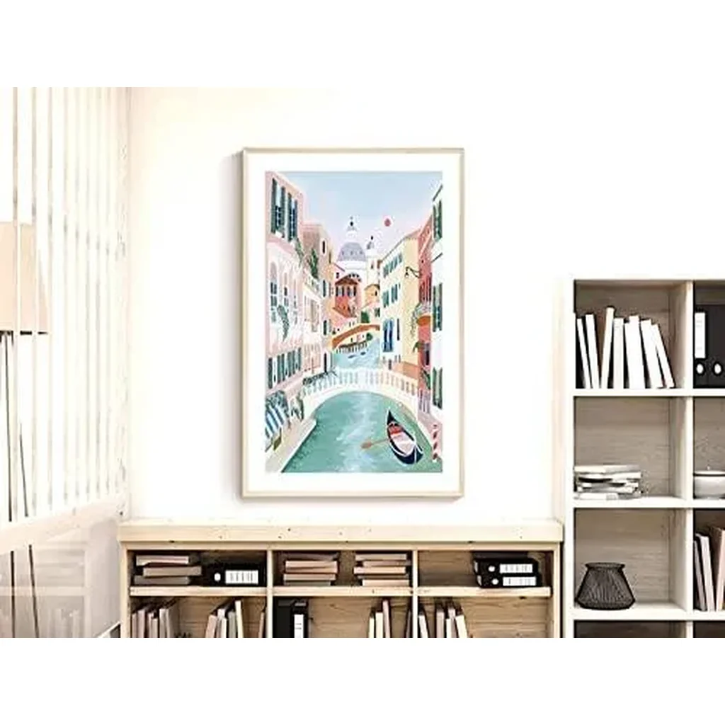 ALAYRA Venice Art Print, Venezia Italy Art Print, Venice Painting, Travel Gift, Travel Poster, Engagement, Wedding, Anniversary, Housewarming Gift (Unframed) (9x11) 01 - Image 4