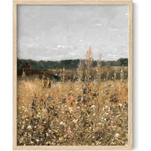 ALAYRA Vintage Botanical Prints - Modern Farmhouse Decor Ideal for Bedroom Wall, Prints for Vintage & Rustic Home Decor (11x14 Unframed) 01