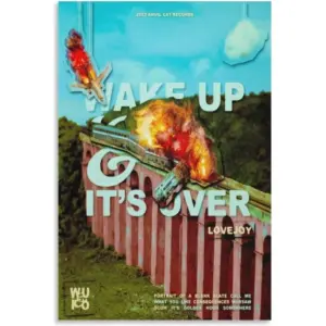 ALAYRA Wake Up And It's Over LOVEJOY Poster Canvas Poster Bedroom Decoration Landscape Office Valentine's Birthday Gift Unframe-style12x18inch(30x45cm) 01