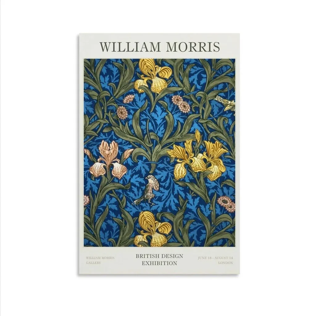 ALAYRA William Morris Wall Art William Morris Posters Famous Paintings Artwork William Morris Art Canvas Prints Unframe-style 12x18inch(30x45cm) 01