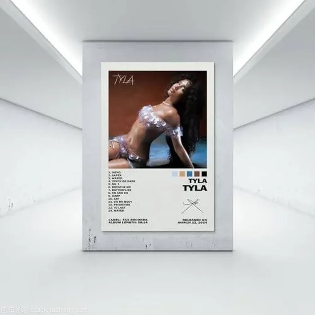 ALAYRA Yuhuangau Singer Tyla Album Poster Canvas Art Painting Decor Wall Posters Bedroom Gym Decorative Gift 16x24inch(40x60cm), Unframe-style-1 01 - Image 6