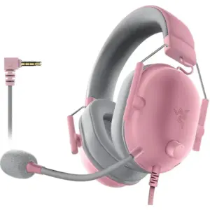 Razer BLACKSHARK V2 X Gaming Headset, 50mm TriForce Drivers, Hyperclear Cardioid Mic, Advanced Passive Noise Cancellation, Memory Foam Ear Cushions, PlayStation, Quartz | RZ04-03241400-R3G1
