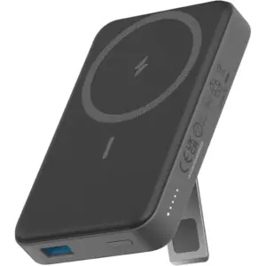 Anker 633 Magnetic Power Bank, 10000mAh Foldable Magnetic Wireless Portable Charger, Only for iPhone17/17 Air/17 Pro/17 Pro Max, iPhone 16/15/14 Series, Black | A1641