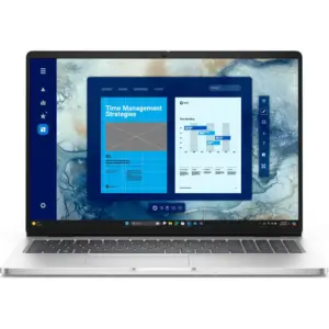 Dell Pro 16 PC16250 Laptop, 16" FHD+ IPS Display, Intel Core Ultra 5 235U vPro, 8GB RAM, 512GB SSD, Intel Graphics, English-Arabic Keyboard, No OS, Platinum | DCCUDEL11P16DU5BX003