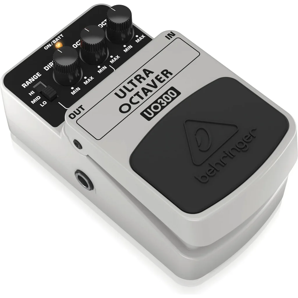 Behringer UO300 Ultra Octaver Guitar Effects Pedal, Octave Up/Down, Blend Control, True Bypass Switching And Versatile Tone Shaping For Guitar And Bass, Gray | UO300 - Image 3