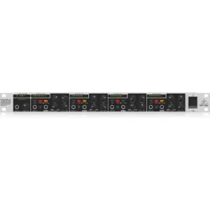 Behringer HA4700 Headphone Amplifier, 4 x 1/4" Outputs, Independent Level Controls, Low-Noise Performance & Rugged Compact Design, Ultra-Musical High & Low EQ | HA4700