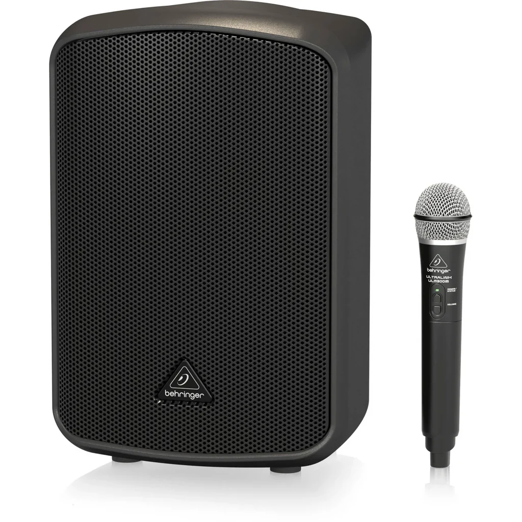 Behringer Europort MPA200BT Portable Bluetooth PA Speaker, 200W Class D Power, Built In Rechargeable Battery, 20 Hour Playtime, 4 Channel Mixer & Wireless ULM Mic Included | MPA200BT - Image 3