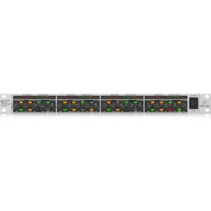 Behringer MDX4600V2 Compressor Limiter, 4 Channel Peak Limiter, Dynamic Enhancer, Low Contour Filter, Tube Simulation, Stereo Couple Function, LED Gain Reduction Meters | MDX4600V2