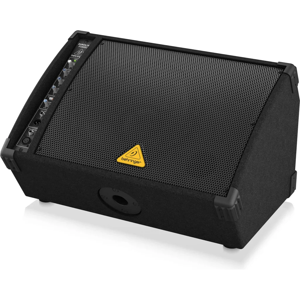 Behringer EUROLIVE F1320D Floor Monitor, 300W Bi Ampified, 13" Woofer, 3" Tweeter, Adjustable Feedback Filter, Built In Limiter, 3 Band EQ, Dual Inputs, Pole Mount With DSPFX ProX | F1320D - Image 3