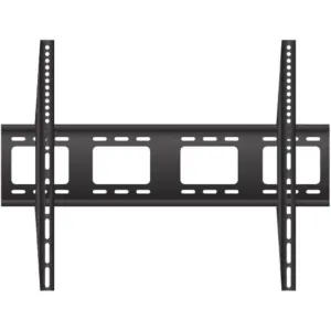 BEETEC Fixed TV Wall Mount for 55-120 Inch Flat Panel TVs up to 150 kg and up to 1100x600 VESA, Extra-Large Heavy-Duty Design, Black | TF-100F