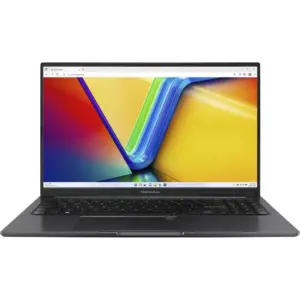 ASUS Vivobook 15 X1505VA Laptop, 15.6" 2.8K OLED120Hz Display, Intel Core i9-13900H, 16GB RAM, 1TB SSD, Intel Iris Xe Graphics, English-Arabic K/B, Windows 11 Home, Indie Black | 90NB10P1-M015C0