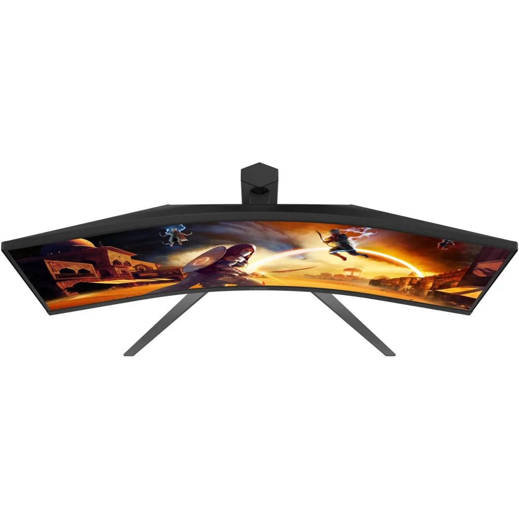 AOC CU34G4Z Curved Gaming Monitor, 34" Fast VA Display, WQHD Resolution, 240Hz Refresh Rate, 0.3ms (MPRT) Response Time, 1500R Curvature, Adaptive Sync Technology, Black | CU34G4Z - Image 3