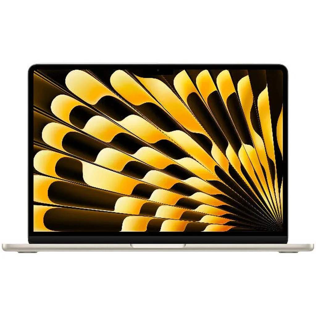 Apple MacBook Air Laptop, 13.6" Liquid Retina Display, M5 Chip, 10-Core CPU, 8-Core GPU, 16 Core Neural Engine, 16GB RAM, 512GB SSD, MacOS, English Keyboard, Starlight | MDHA4