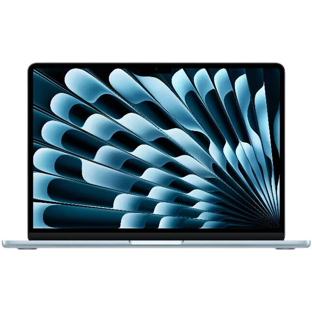 Apple MacBook Air Laptop, 13.6" Liquid Retina Display, M5 Chip, 10-Core CPU, 8-Core GPU, 16 Core Neural Engine, 16GB RAM, 512GB SSD, MacOS, English Keyboard, Sky Blue | MDHH4