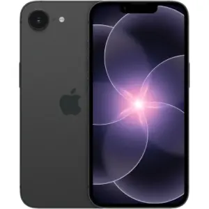 Apple iPhone 17e Smartphone, 6.1" Super Retina XDR Display, A19 Chip, 6 Core CPU, 4 Core GPU, 16 Core Neural Engine, 512GB Storage, INTL Version, e-Sim, 4005mAh Battery, Black | MHRR4