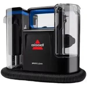 BISSELL Cordless Portable Carpet & Upholstery Deep Cleaner, 165W Motor, 2 Cleaning Modes, 25V Lithium Battery, 1094 ml, Black/Blue | 3861Z