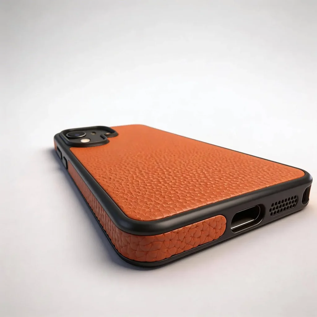 CROWNYX Leather Case for Samsung Galaxy S26 Ultra, MagSafe, Shockproof, Orange | SAMS26UL-MGSF-RGL-ORG - Image 6