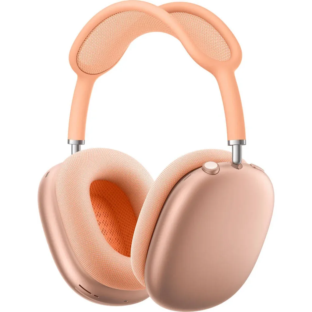 Apple AirPods Max 2 Wireless Over-Ear Headphones, Active Noise Cancellation, Spatial Audio, H2 Chip, Bluetooth 5.3, Orange | MHWN4AM/A
