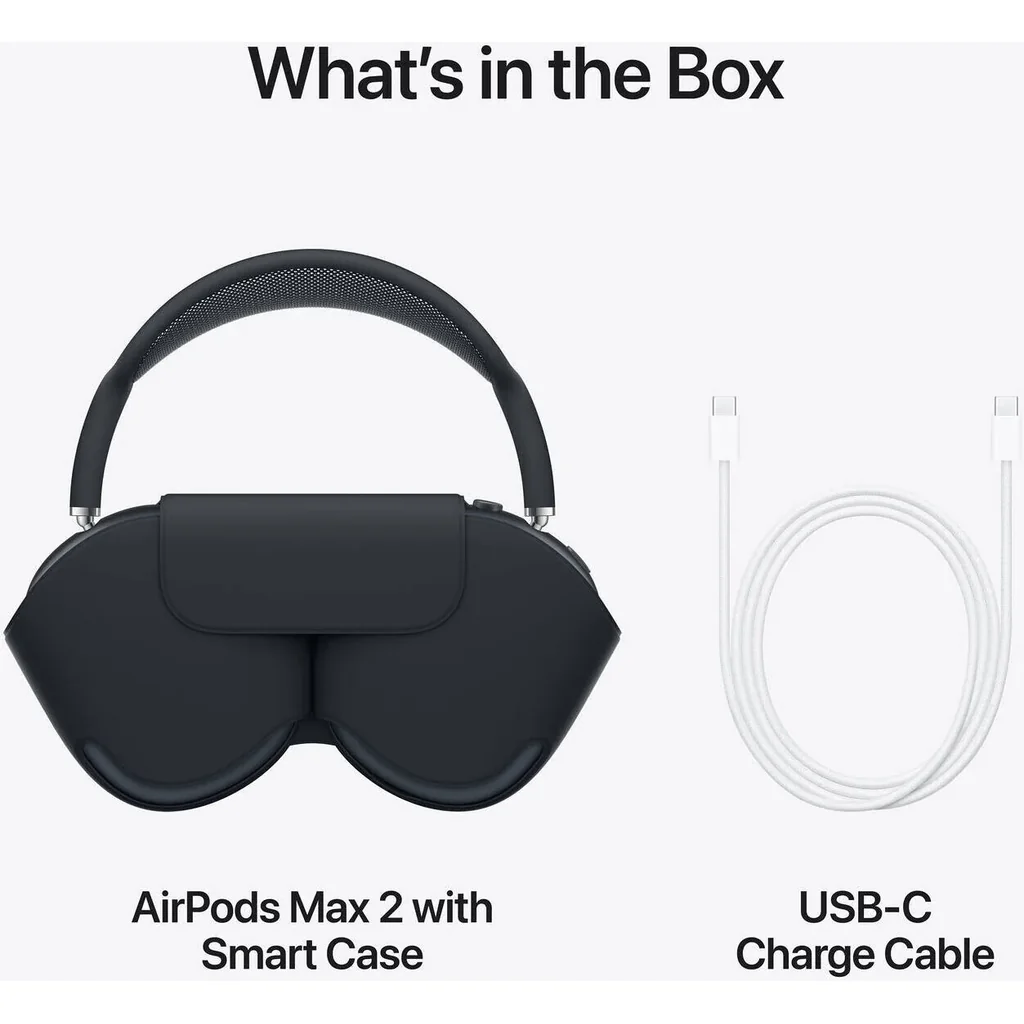 Apple AirPods Max 2 Wireless Over-Ear Headphones, Active Noise Cancellation, Spatial Audio, H2 Chip, Bluetooth 5.3, Orange | MHWN4AM/A - Image 6