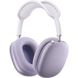Apple AirPods Max 2 Wireless Over-Ear Headphones, Active Noise Cancellation, Spatial Audio, H2 Chip, Bluetooth 5.3, Purple | MHWP4AM/A