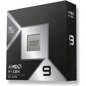 AMD Ryzen 9 9950X3D2 Dual Edition AM5 Desktop Processor, 16 Cores & 32 Threads, Up to 5.6 GHz Max Boost Clock, Integrated AMD Radeon Graphics, 256 Max Memory | 100-100001978WOF