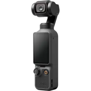 DJI Osmo Pocket 4 Standard Combo Action Camera, 1" CMOS Sensor, 4K 240fps Video, 3 Axis Stabilized, 107GB Storage, ActiveTrack, 7 Smart Tracking, 10Bit D Log Color, Black | OsmoPocket 4