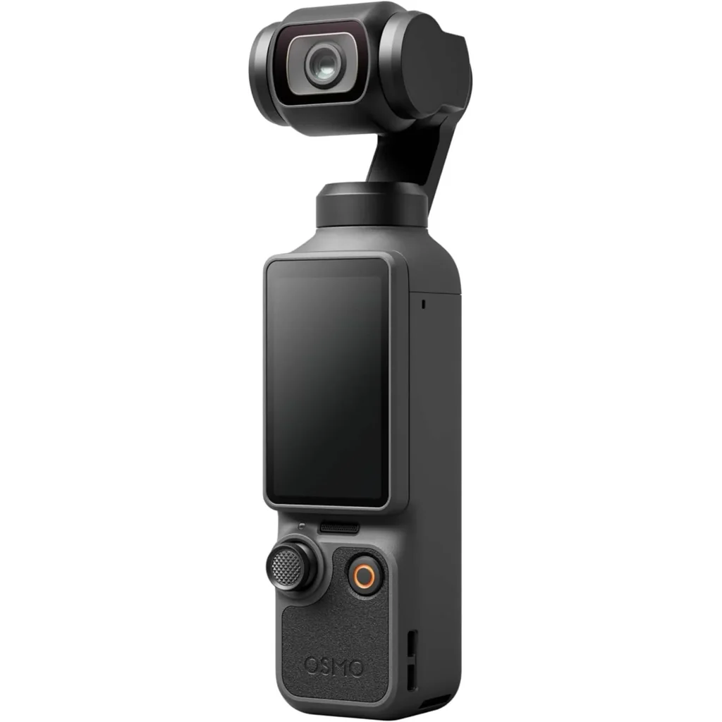 DJI Osmo Pocket 4 Standard Combo Action Camera, 1" CMOS Sensor, 4K 240fps Video, 3 Axis Stabilized, 107GB Storage, ActiveTrack, 7 Smart Tracking, 10Bit D Log Color, Black | OsmoPocket 4