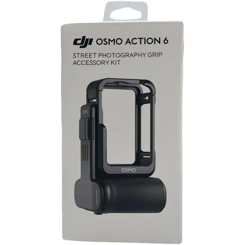 DJI Osmo Action 6 Street Photography Grip Accessory Kit, Professional Handheld Cage & Grip for Stable Street Shooting, Black - Image 2