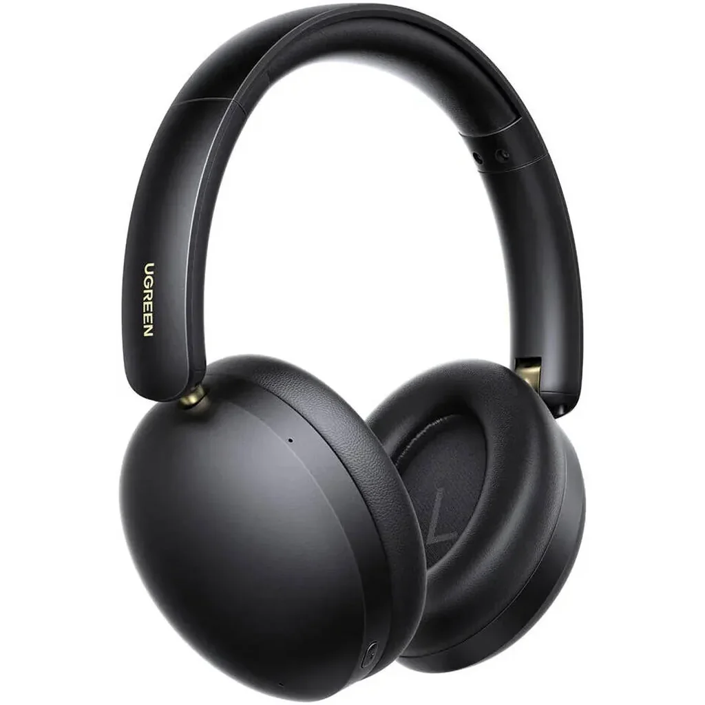 UGREEN HiTune Studio Max2 Wireless Over Ear Headphones, Bluetooth 5.4, ANC Headset, 80 Hour Battery Life, AI Noise Cancelling Dual Mic, 40mm Drivers, Low Latency, Black | 45018 - Image 2