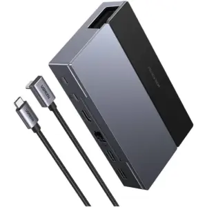 UGREEN Steam Deck Docking Station with 4K 120Hz HDMI, USB-C 3.0, USB-A Ports and Gigabit Ethernet for Handheld Gaming Consoles | 75126