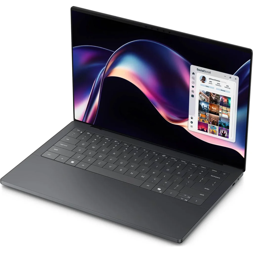 Dell XPS 14 DA14260 Laptop, 14" 2.8K OLED 120Hz Touch Display, Intel Core Ultra X7 358H, 32GB RAM, 1TB SSD, Intel ARC Graphics, English Keyboard, Windows 11 Pro, Graphite | XPS-14-DA14260 - Image 3