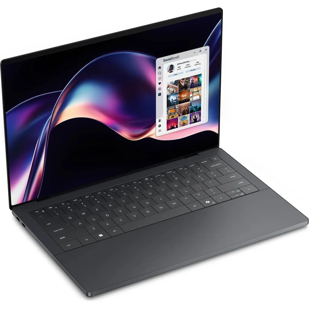 Dell XPS 14 DA14260 Laptop, 14" 2.8K OLED 120Hz Touch Display, Intel Core Ultra X7 358H, 32GB RAM, 1TB SSD, Intel ARC Graphics, English Keyboard, Windows 11 Pro, Graphite | XPS-14-DA14260 - Image 4