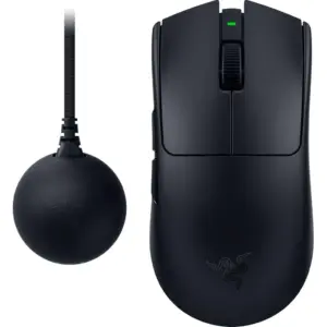Razer Viper V4 Pro Gaming Mouse, 50000 DPI Focus Pro Sensor Gen 3, 8000Hz Polling Rate, 49G Ultra Lightweight, 180 Hours Battery, Black | RZ01-05630100-R3G1
