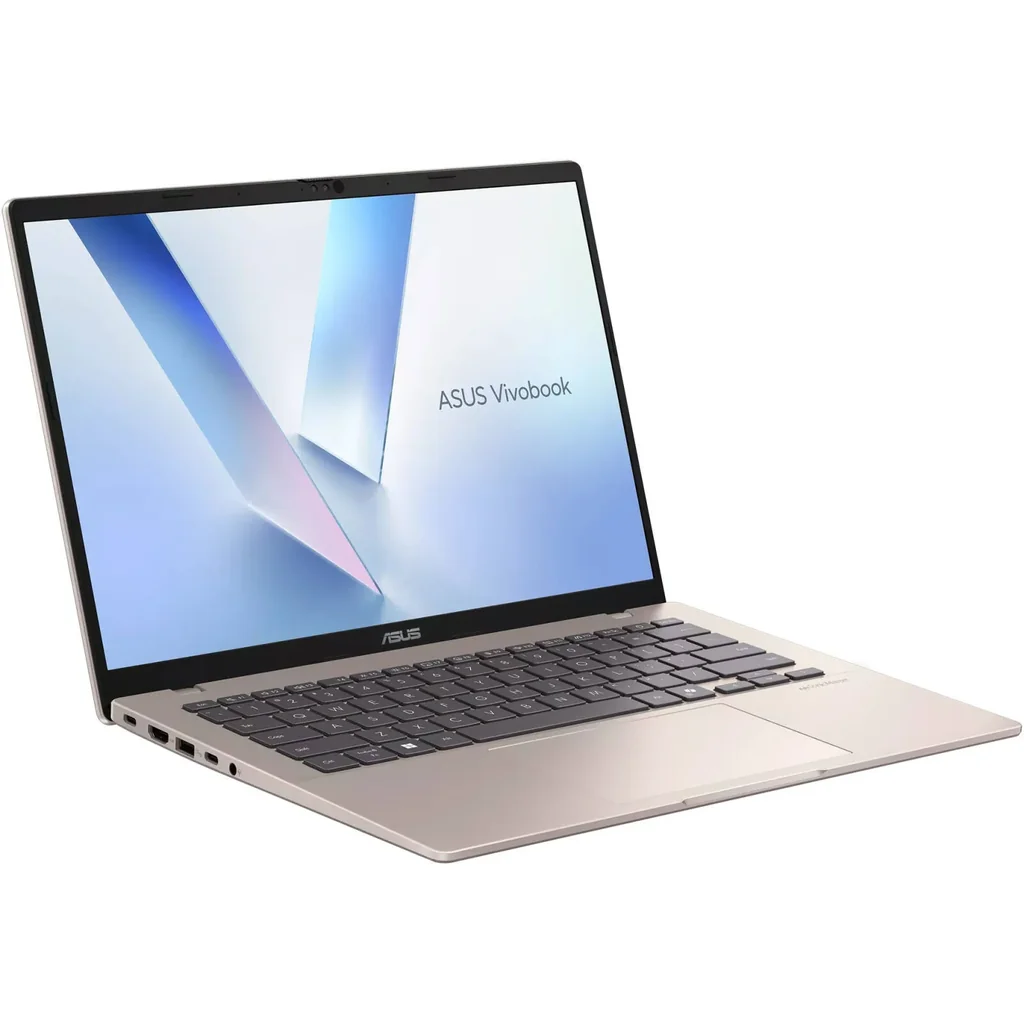 ASUS Vivobook 14 M1407KA Laptop, 14" WUXGA IPS Display, AMD Ryzen AI 5 330, 16GB RAM, 512GB SSD, AMD Radeon Graphics, English-Arabic K/B, Windows 11 Home, Platinum Gold | 90NB15H2-M00AU0 - Image 2