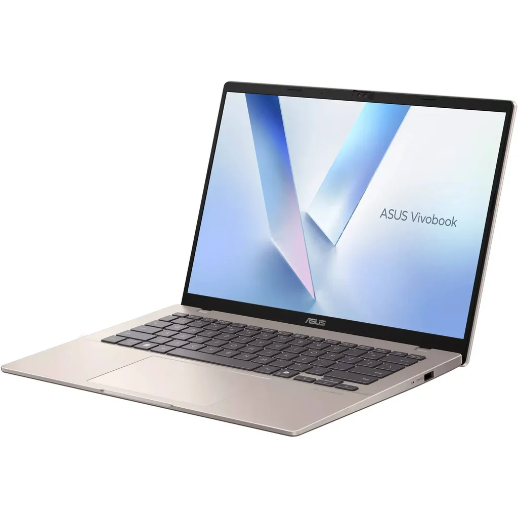 ASUS Vivobook 14 M1407KA Laptop, 14" WUXGA IPS Display, AMD Ryzen AI 5 330, 16GB RAM, 512GB SSD, AMD Radeon Graphics, English-Arabic K/B, Windows 11 Home, Platinum Gold | 90NB15H2-M00AU0 - Image 3