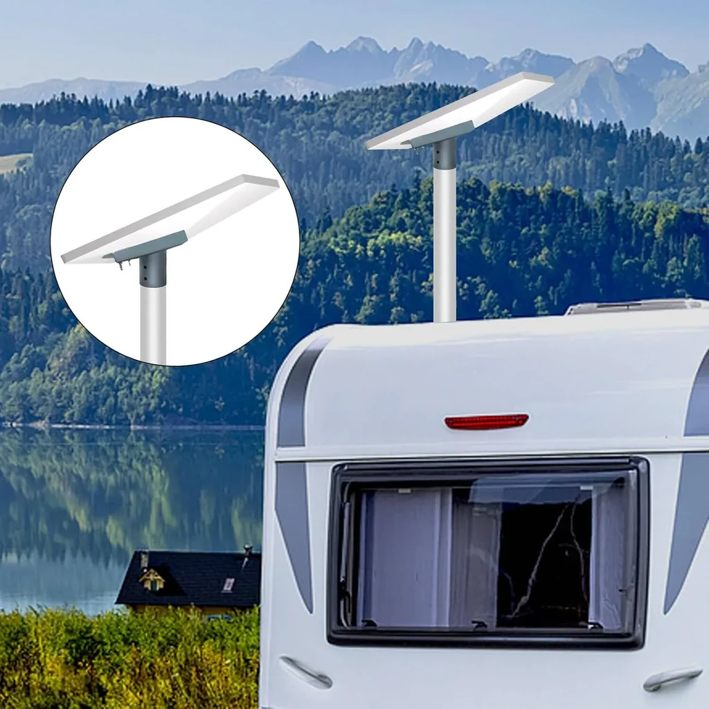 Starlink Pipe Adapter for V3 Plastic T02, Mounting Bracket for Starlink Dish, Installation Accessory, Satellite Internet Mounting Solution for Secure Setup, Gray | STL-Gen-Base-lb-01 - Image 7